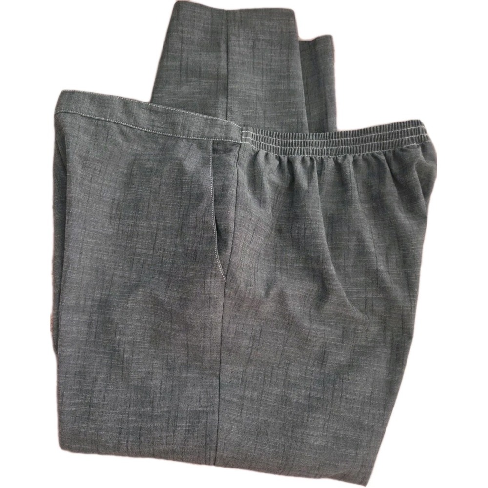 Alfred Dunner Womens  Pants Size 18P Elastic Waist Pull On Stretch Slacks NWOT